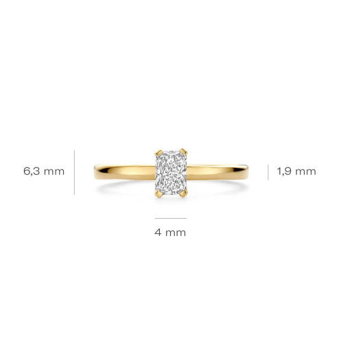 Helen Kirchhofer - Blush Lab Diamonds Ring 14k Gelbgold - LG1020Y