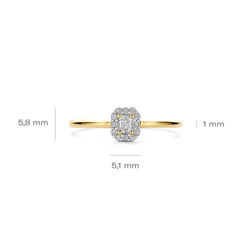 Helen Kirchhofer - Blush Lab Diamonds Ring 14k Gelbgold - LG1022Y