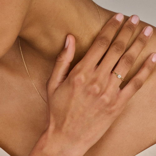 Helen Kirchhofer - Blush Lab Diamonds Ring 14k Gelbgold - LG1027Y