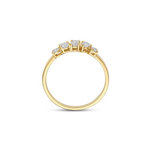Helen Kirchhofer - Blush Lab Diamonds Ring 14k Gelbgold - LG1032Y