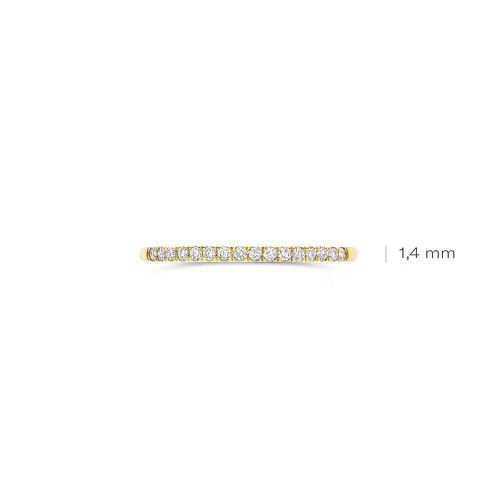 Helen Kirchhofer - Blush Lab Diamonds Ring 14k Gelbgold - LG1046Y