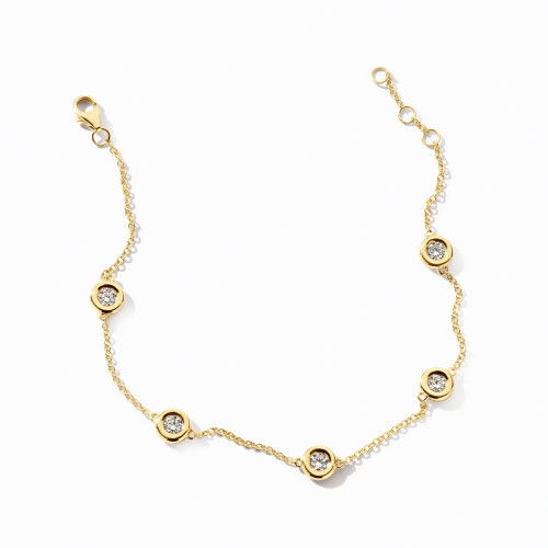 Helen Kirchhofer - Blush Lab Diamonds Armband 14k Gelbgold - LG2003Y