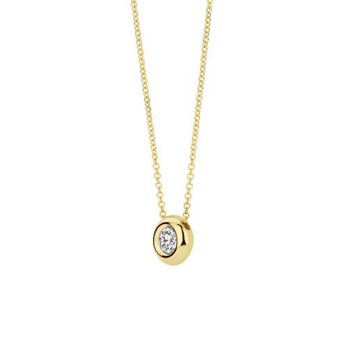 Helen Kirchhofer - Blush Lab Diamonds Halskette 14k Gelbgold - LG3006Y