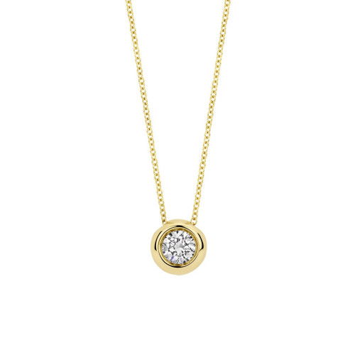 Helen Kirchhofer - Blush Lab Diamonds Halskette 14k Gelbgold - LG3007Y