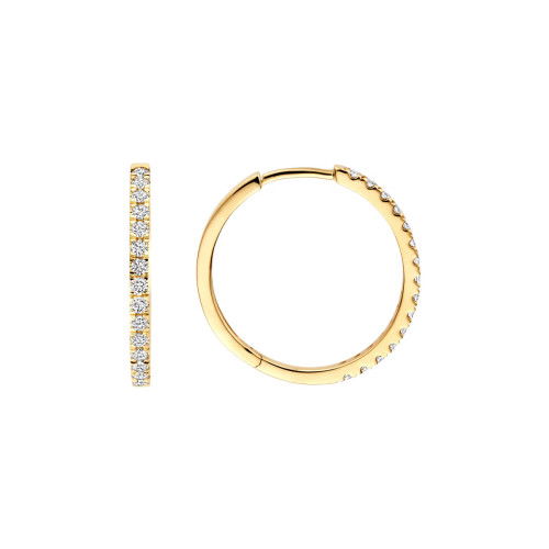 Helen Kirchhofer - Blush Lab Diamonds Ohrringe 14k Gelbgold - LG7013Y