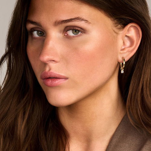 Helen Kirchhofer - Blush Creolen 14k Gelbgold - LG7022Y