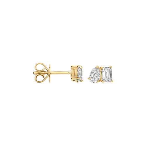 Helen Kirchhofer - Blush Lab Diamonds Ohrstecker 14k Gelbgold - LG7027Y
