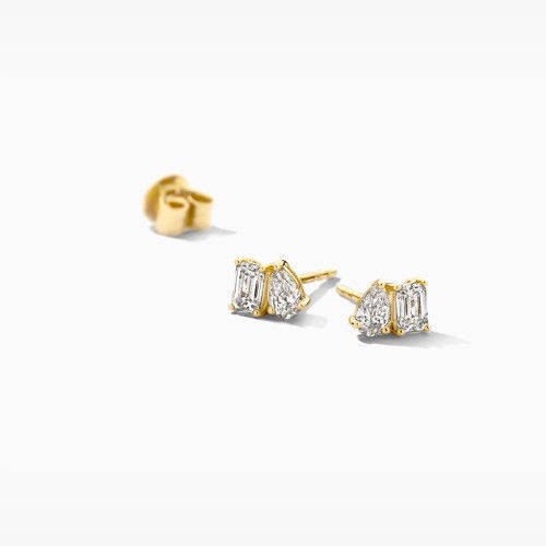 Helen Kirchhofer - Blush Lab Diamonds Ohrstecker 14k Gelbgold - LG7027Y