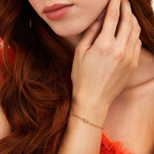 Helen Kirchhofer - La Petite Story Collection Silver Heart Armband - LPS05AWV13