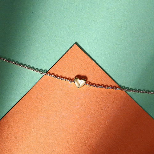 Helen Kirchhofer - La Petite Story Collection Silver Heart Armband - LPS05AWV13