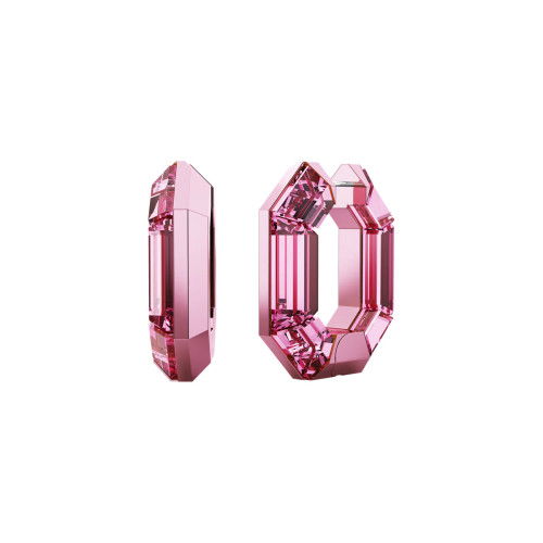 Helen Kirchhofer - Swarovski Lucent Kreolen Achteckform Klein Rosa - 5680783