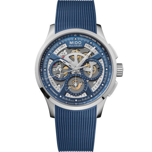 Helen Kirchhofer - Mido Multifort Skeleton Chronograph - M038.662.17.040.00