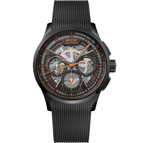 Helen Kirchhofer - Mido Multifort Skeleton Chronograph - M038.662.37.050.00