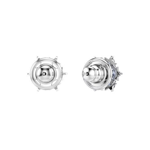 Helen Kirchhofer - Swarovski Magic Ohrstecker Schneeflocke Blau Rhodiniert - 5734242