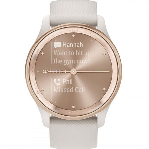 Helen Kirchhofer - Garmin Vivomove Trend Peach Gold Ivory - 010-02665-01