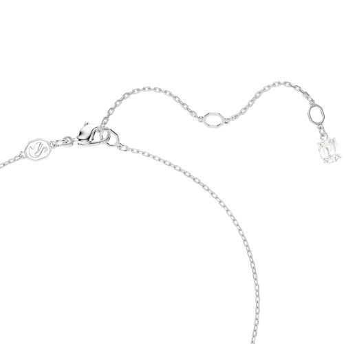 Helen Kirchhofer - Swarovski Matrix Halskette Verschiedene Schliffe Blau Rhodiniert - 5732265