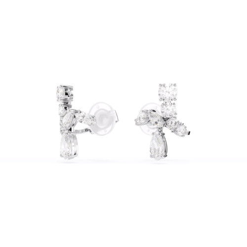 Helen Kirchhofer - Swarovski Matrix Ohrclips Verschiedene Schliffe Weiss - 5692523