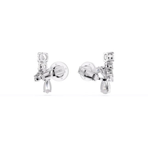 Helen Kirchhofer - Swarovski Matrix Ohrclips Verschiedene Schliffe Weiss - 5692523