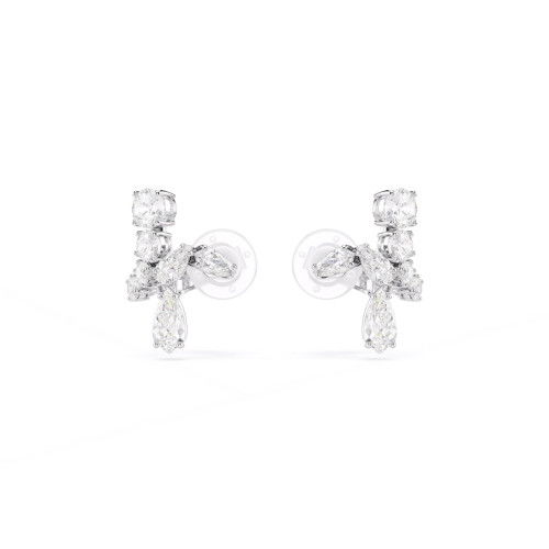 Helen Kirchhofer - Swarovski Matrix Ohrclips Verschiedene Schliffe Weiss - 5692523