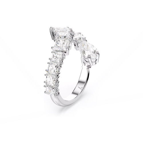 Helen Kirchhofer - Swarovski Matrix Ring Verschiedene Schliffe Weiss