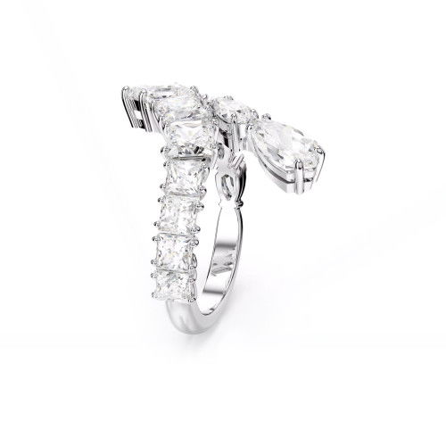 Helen Kirchhofer - Swarovski Matrix Ring Verschiedene Schliffe Weiss