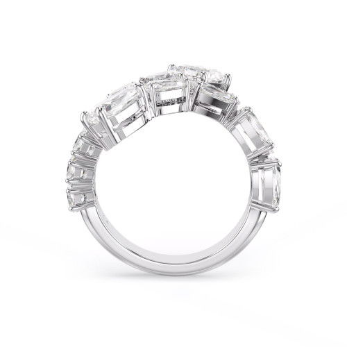 Helen Kirchhofer - Swarovski Matrix Ring Verschiedene Schliffe Weiss