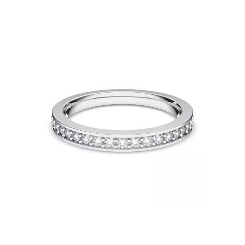 Helen Kirchhofer - Swarovski Matrix Ring Weiss Rhodiniert