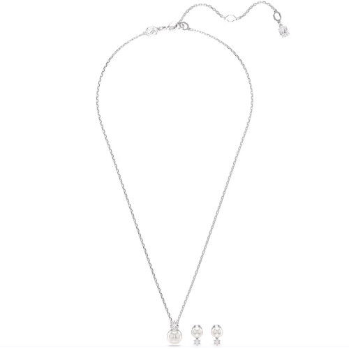 Helen Kirchhofer - Swarovski Matrix Set Kristallperle Rundschliff Weiss - 5689624