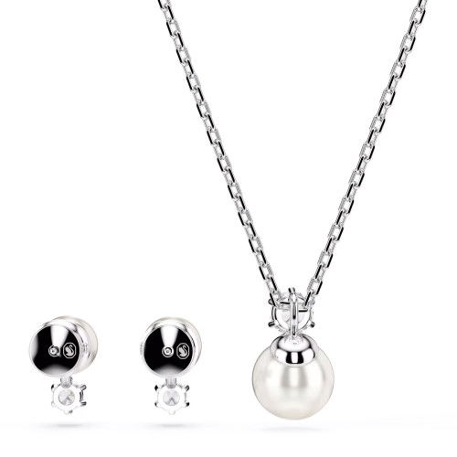 Helen Kirchhofer - Swarovski Matrix Set Kristallperle Rundschliff Weiss - 5689624