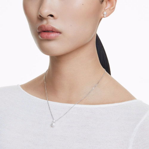 Helen Kirchhofer - Swarovski Matrix Set Kristallperle Rundschliff Weiss - 5689624