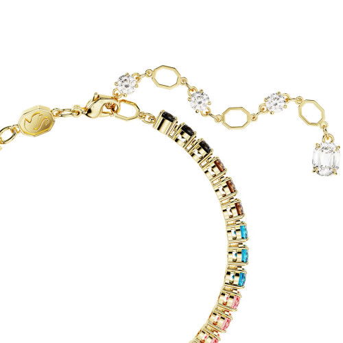 Helen Kirchhofer - Swarovski Matrix Armband Rundschliff Mehrfarbig Goldlegierungsschicht - 5685691