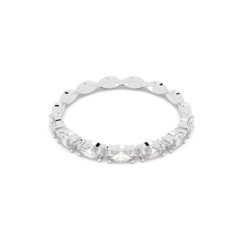 Helen Kirchhofer - Swarovski Matrix Vittore Ring Marquise Schliff Weiss Rhodiniert