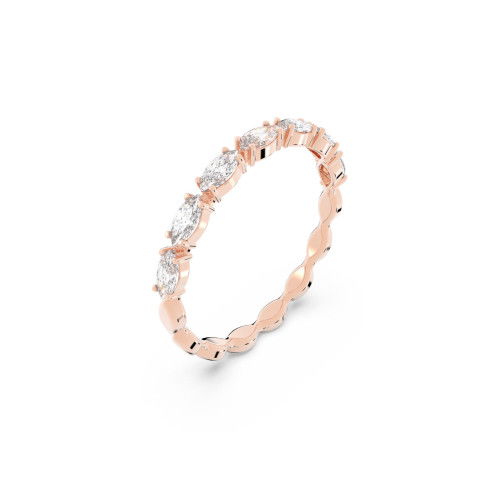 Helen Kirchhofer - Swarovski Matrix Vittore Ring Marquise Schliff Weiss Roségold Legierungsschicht