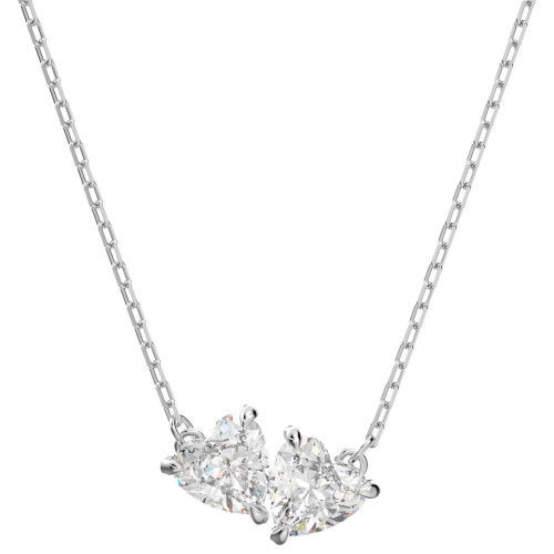 Helen Kirchhofer - Swarovski Mesmera Halskette Herz Weiss Rhodiniert - 5517117