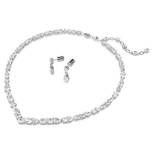 Helen Kirchhofer - Swarovski Mesmera Set Verschiedene Schliffe Weiss Rhodiniert - 5674306