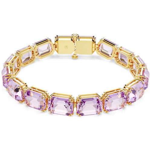 Helen Kirchhofer - Swarovski Millenia Armband Oktagon Schliff Violett Goldlegierungsschicht - 5720487