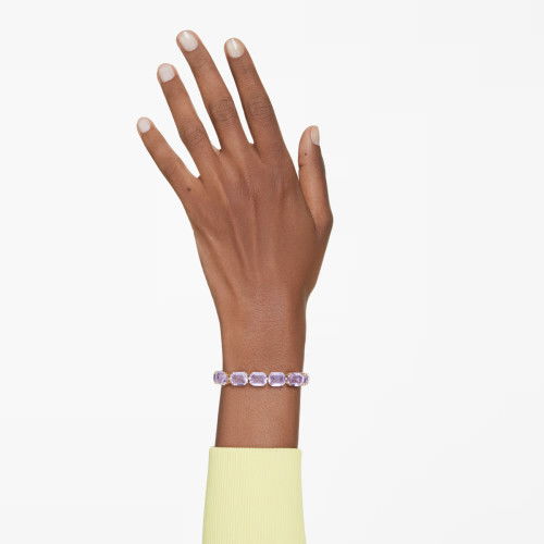Helen Kirchhofer - Swarovski Millenia Armband Oktagon Schliff Violett Goldlegierungsschicht - 5720487