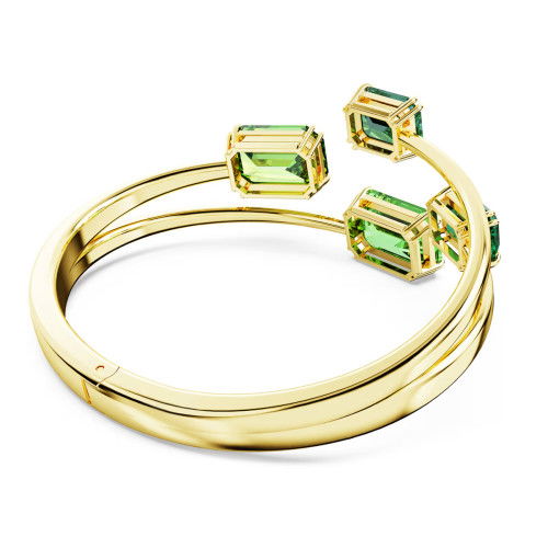 Helen Kirchhofer - Swarovski Millenia Armreif Oktagon Schliff Grün Goldlegierungsschicht