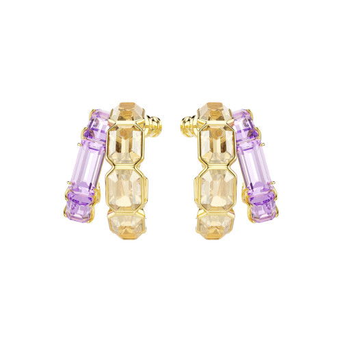 Helen Kirchhofer - Swarovski Millenia Kreolen Verschiedene Schliffe Mehrfarbig Goldlegierungsschicht - 5725757