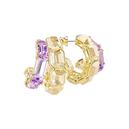 Helen Kirchhofer - Swarovski Millenia Kreolen Verschiedene Schliffe Mehrfarbig Goldlegierungsschicht - 5725757