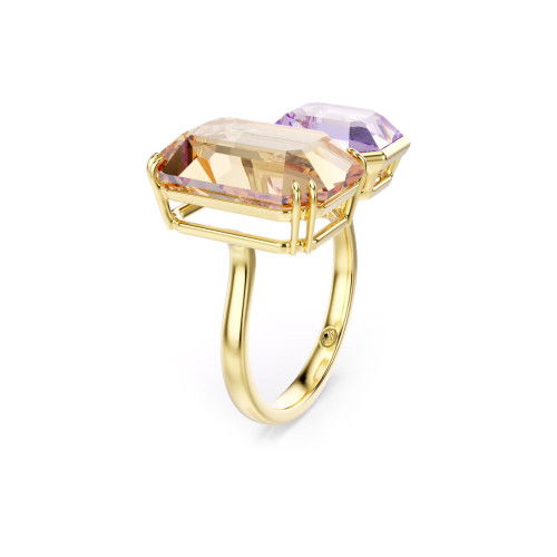 Helen Kirchhofer - Swarovski Millenia Offener Ring Oktagon Schliff Mehrfarbig Goldlegierungsschicht