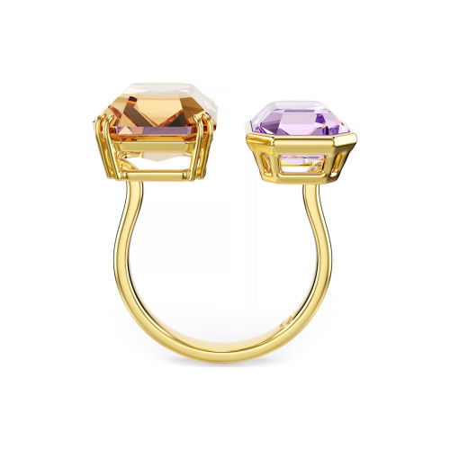 Helen Kirchhofer - Swarovski Millenia Offener Ring Oktagon Schliff Mehrfarbig Goldlegierungsschicht