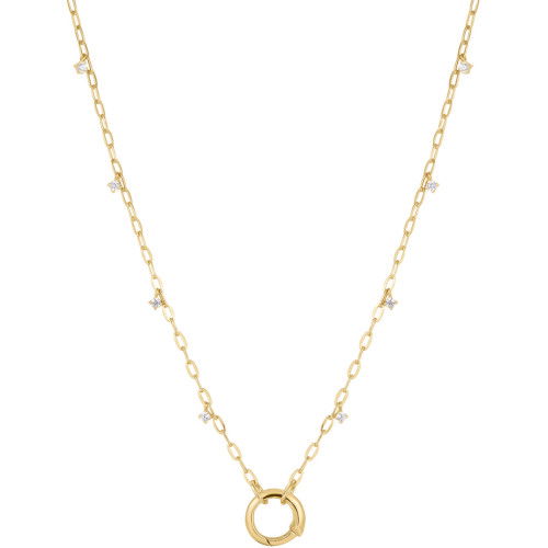 Helen Kirchhofer - Ania Haie Gold Shimmer Chain Charm Connector Halskette - N052-07G