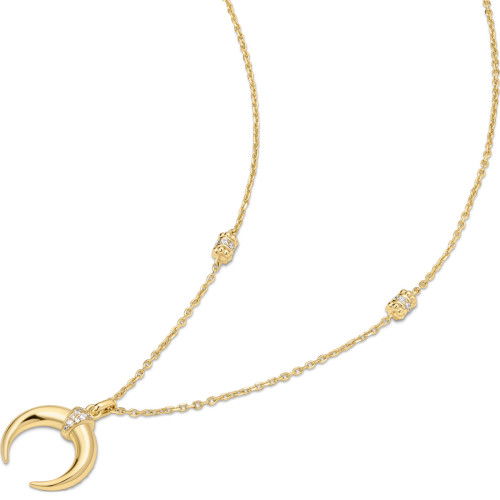 Helen Kirchhofer - Ania Haie Gold Reversible Horn Halskette - N072-08G