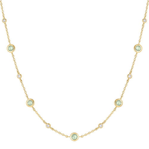 Helen Kirchhofer - Ania Haie Gold Mint Green Station Halskette - N073-05G