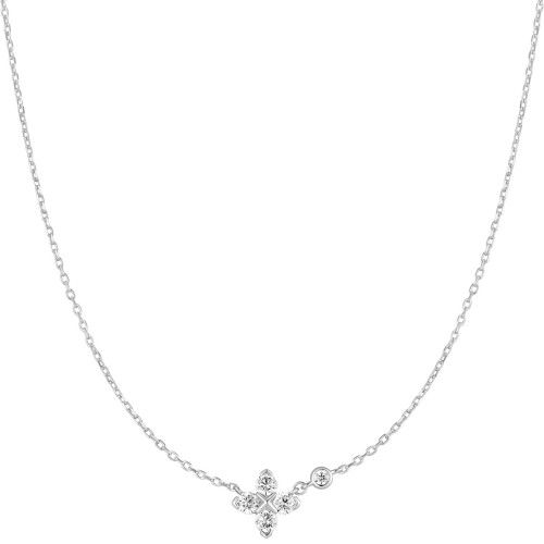 Helen Kirchhofer - Ania Haie Silver Sparkling Lucky Clover Halskette - N074-04H