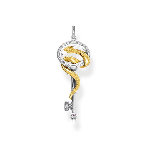 Helen Kirchhofer - Thomas Sabo Anhänger Schlüssel mit Schlange gold - PE896-542-7