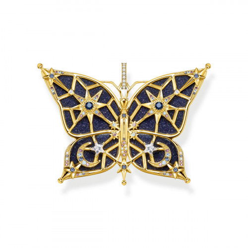 Helen Kirchhofer - Thomas Sabo Anhänger Schmetterling Stern & Mond Gold - PE925-963-7