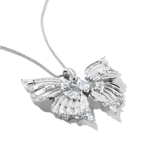 Helen Kirchhofer - Thomas Sabo Anhänger Schmetterling Butterfly Paradise mit Steinen Silber - PE984-051-14