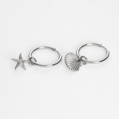 Helen Kirchhofer - Paul Hewitt Charm Ohrringe Hoops Silber - PH-JE-0461